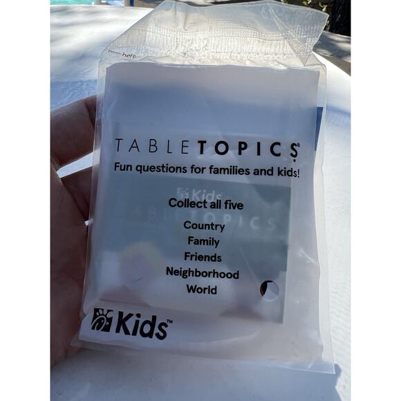 Chick-Fil-A Kids Meal Toy Activity TABLE TOPICS “FRIENDS” - Picture 1 of 3